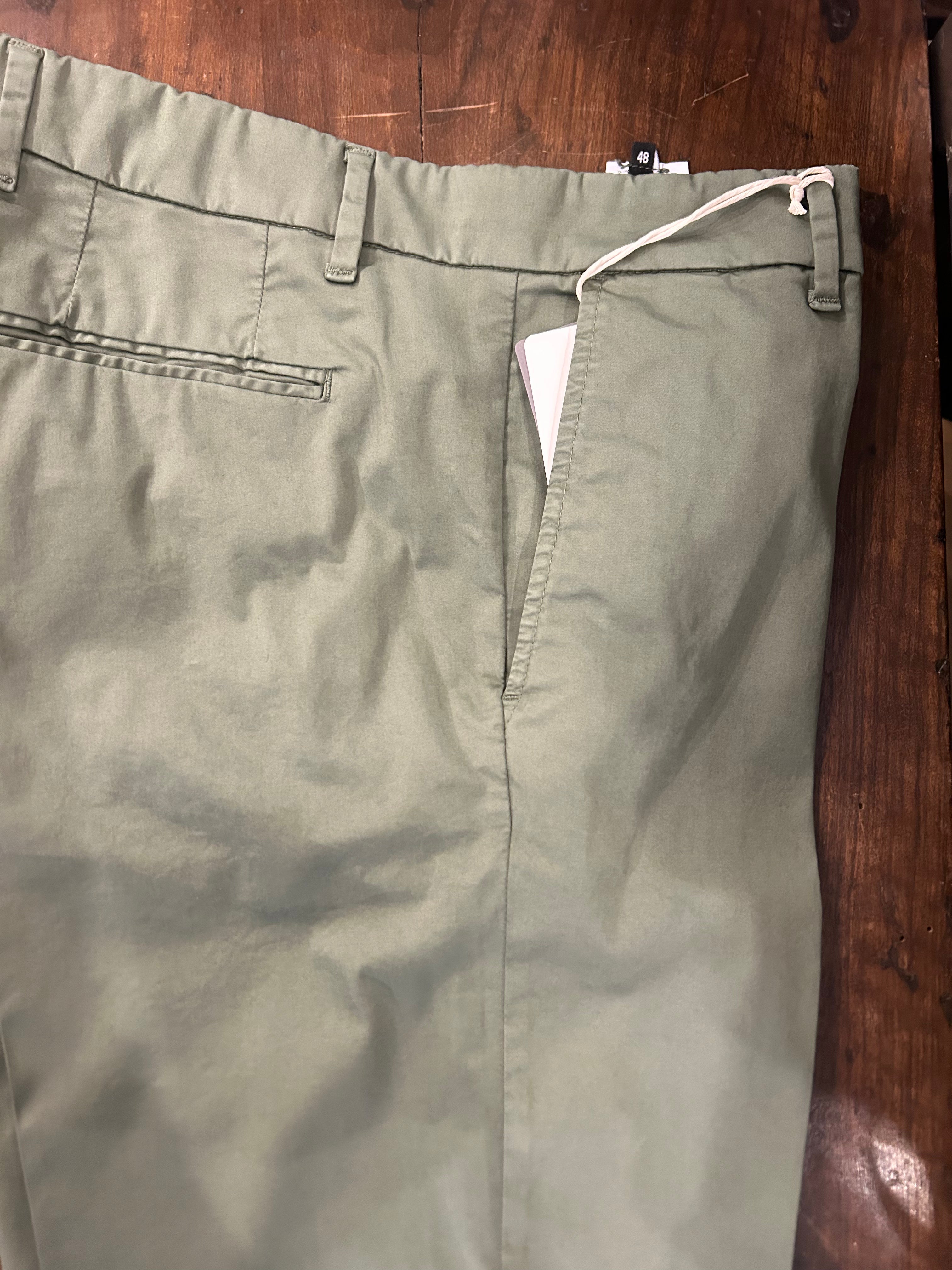 AG TREND BERMUDA 100% COTONE COLORE VERDE MILITARE MADE IN ITALY