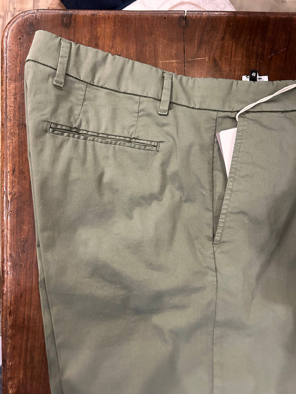 AG TREND BERMUDA 100% COTONE COLORE VERDE MILITARE MADE IN ITALY