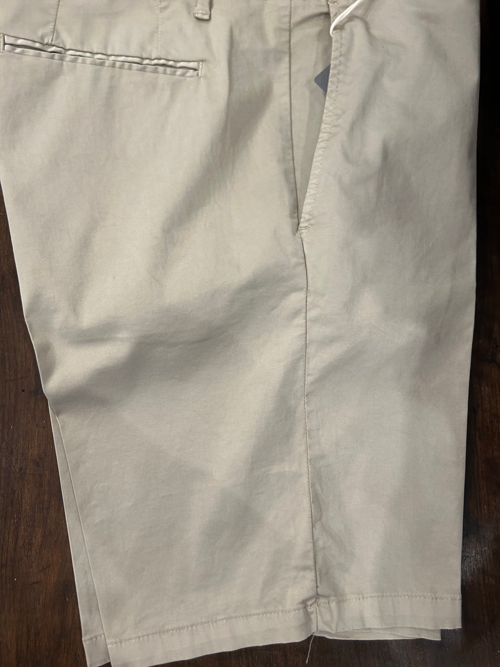 AG TREND BERMUDA 100% COTONE COLORE BEIGE MADE IN ITALY
