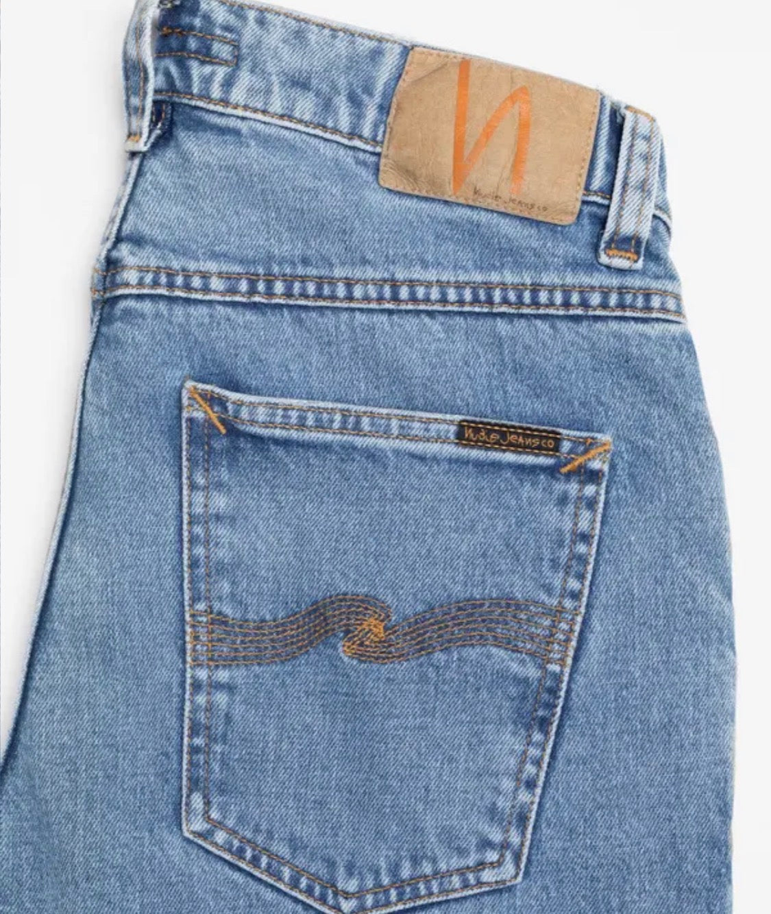 NUDIE JEANS SOLID OLLIE EORN VINTAGE COTONE ORGANICO