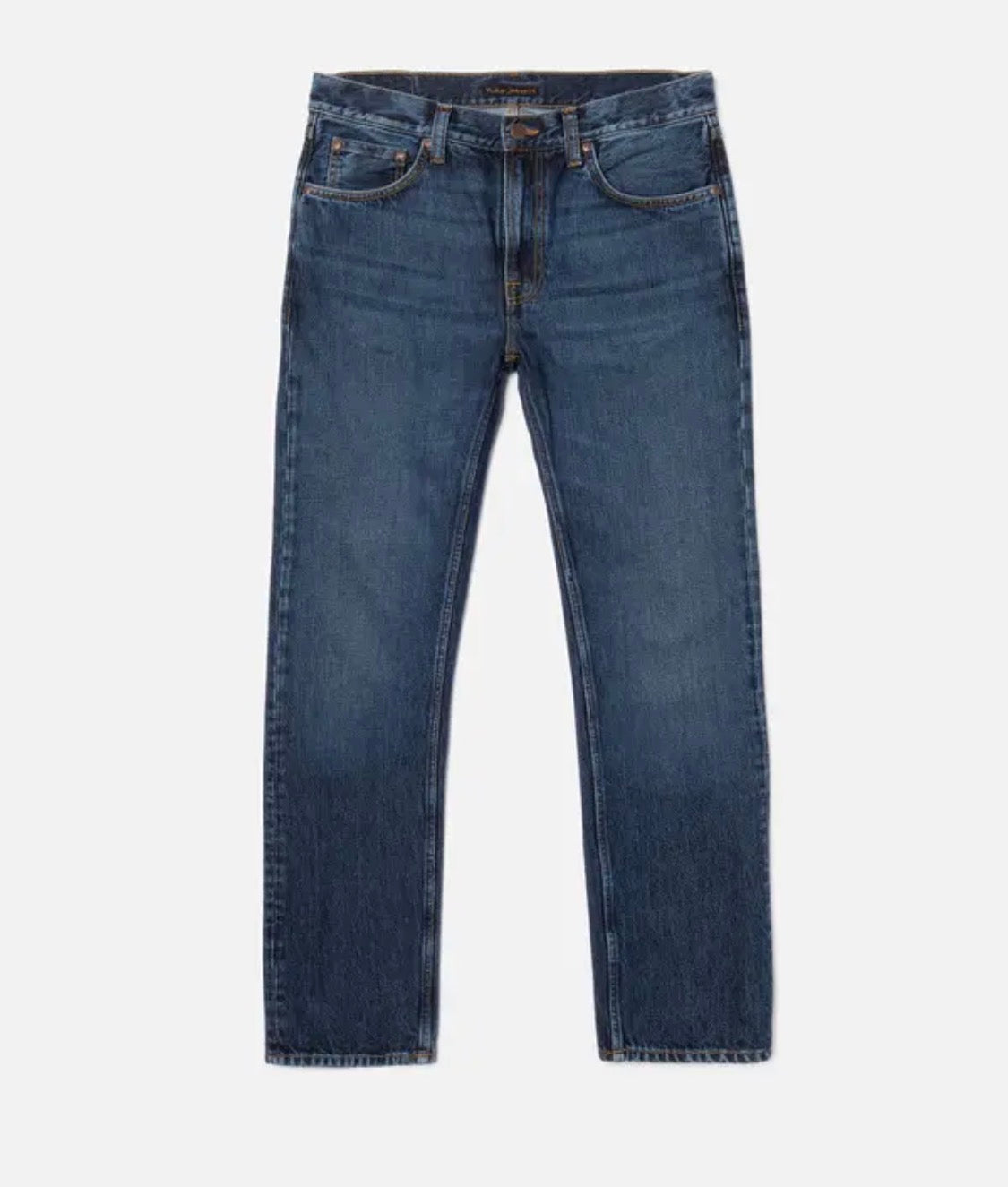 NUDIE JEANS GRITTY JACKSON BLUE SOIL 100% COTONE ORGANICO