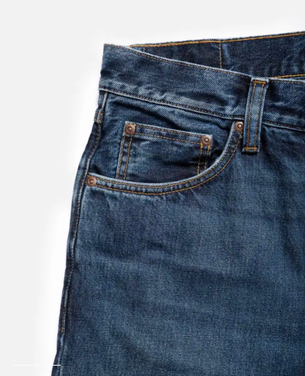 NUDIE JEANS GRITTY JACKSON BLUE SOIL 100% COTONE ORGANICO