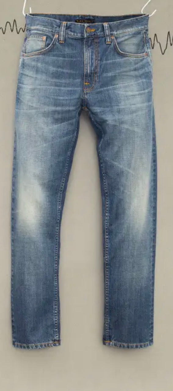 NUDIE JEANS DENIM TIDAL WAVES COTONE ORGANICO
