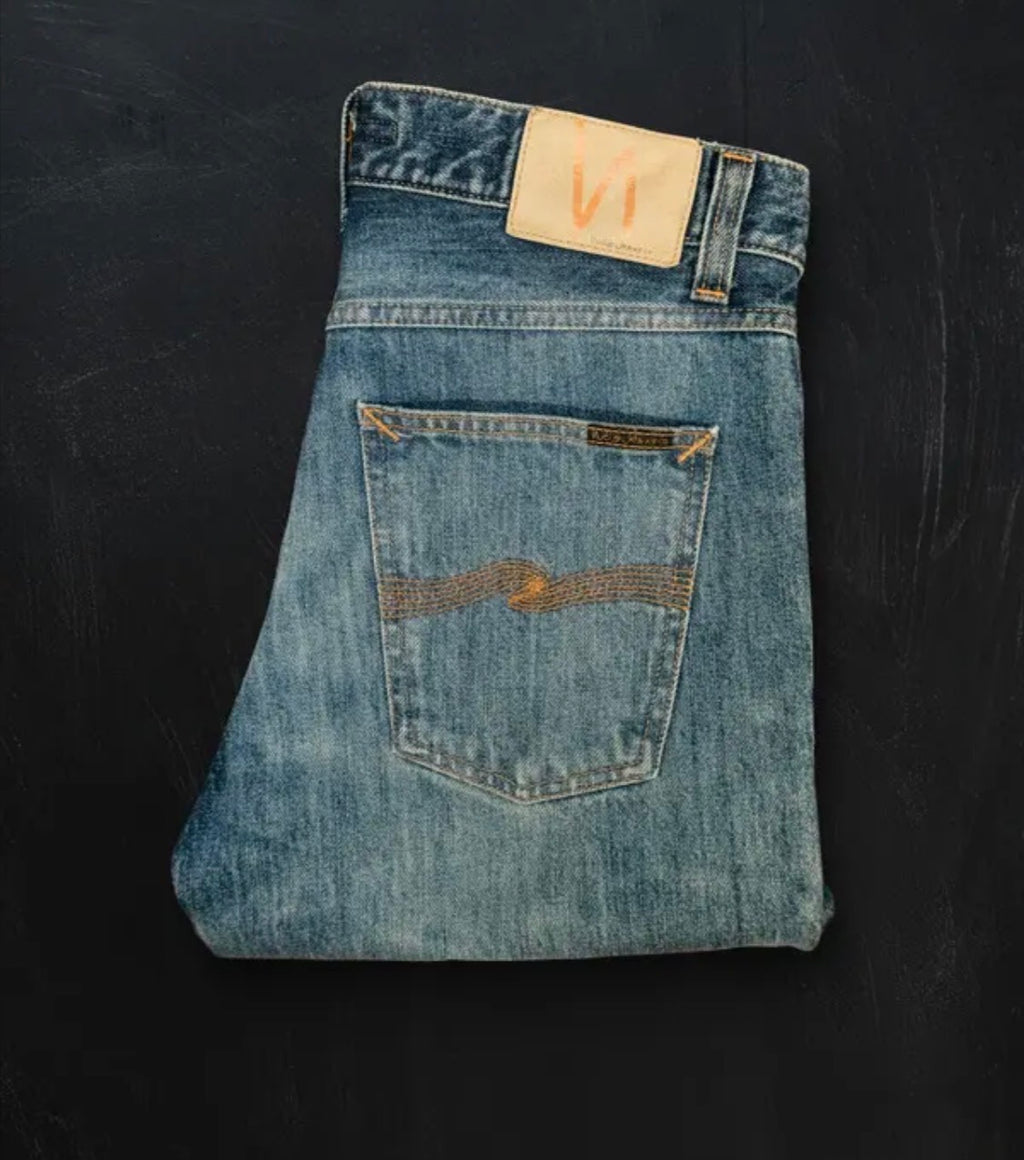 NUDIE JEANS GRITTY JACKSON THRILLER TRACKS COTONE ORGANICO