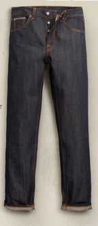 NUDIE JEANS RAD RUFUS 13.75 OZ JAPANESE SELVAGE DENIM