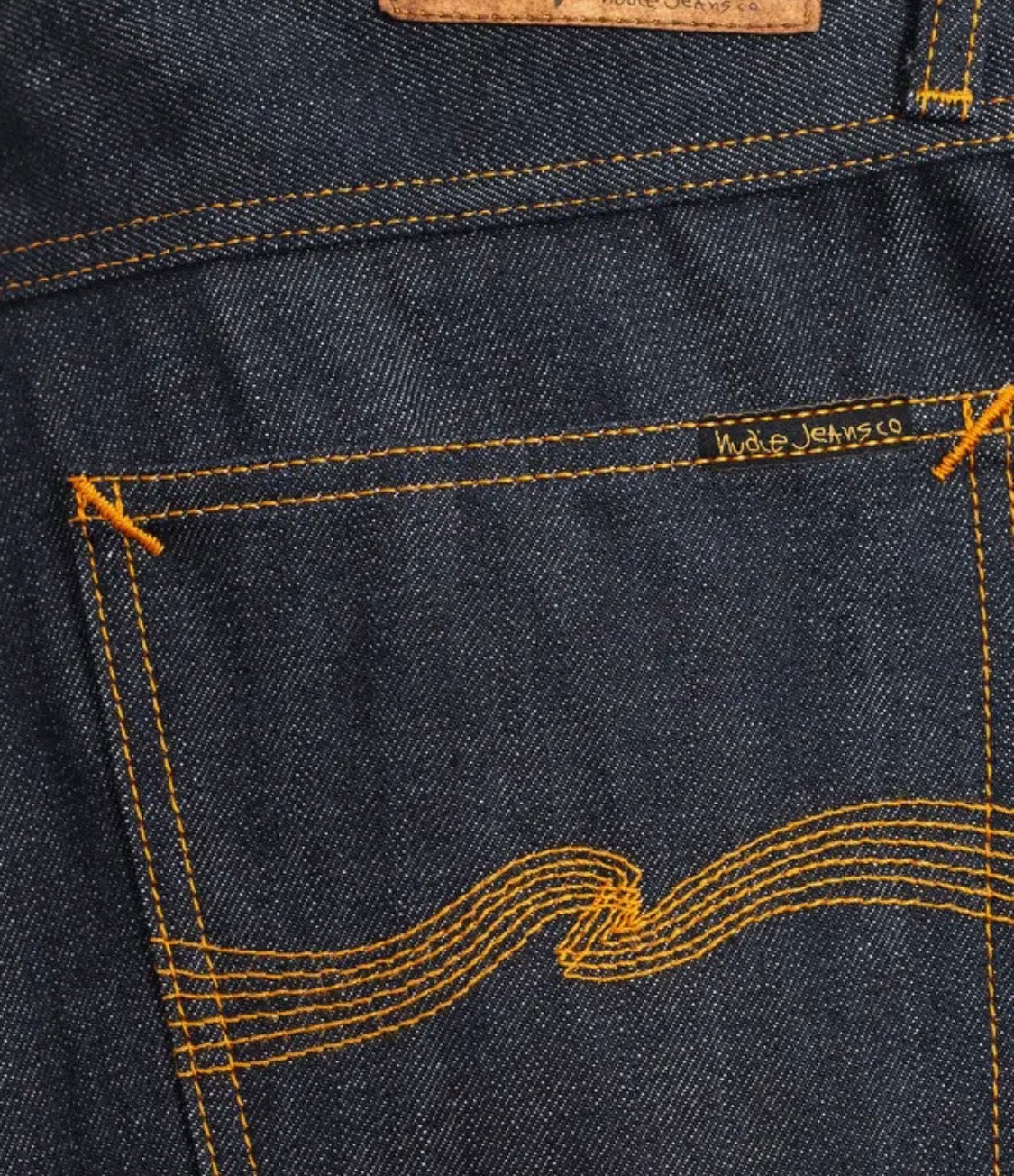 NUDIE JEANS RAD RUFUS 13.75 OZ JAPANESE SELVAGE DENIM