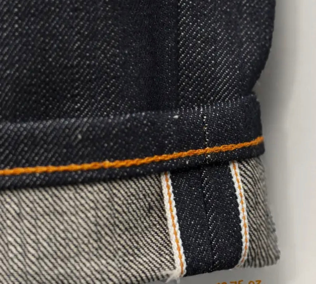 NUDIE JEANS RAD RUFUS 13.75 OZ JAPANESE SELVAGE DENIM
