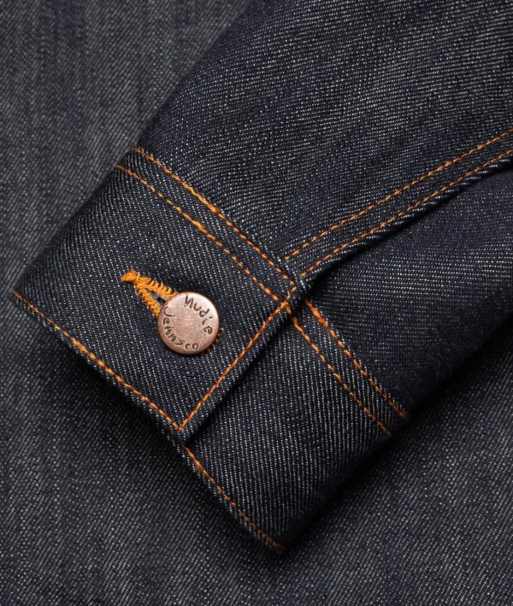 NUDIE JEANS CONNY DENIM JACKET DRY COLORE BLUE