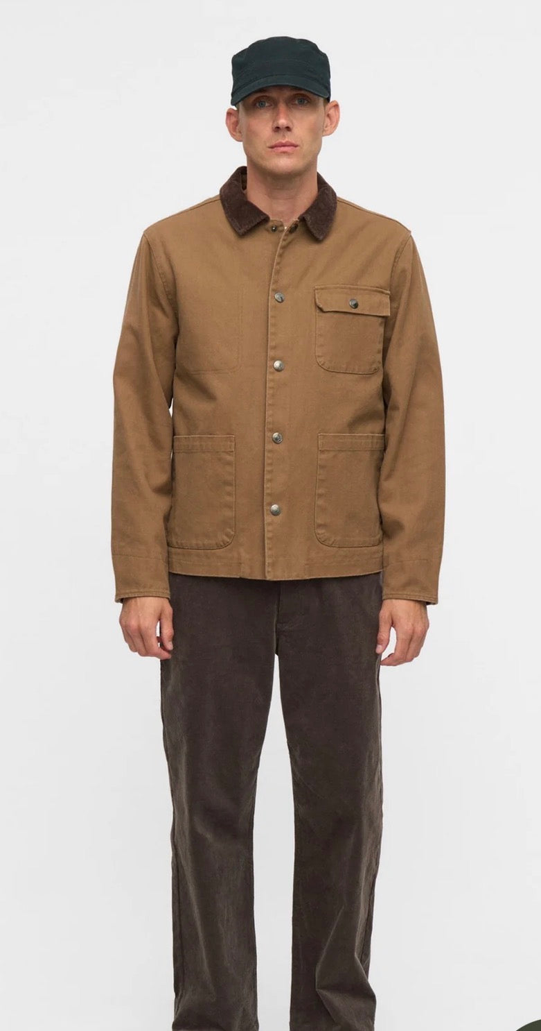 AKBASTIAN CANVAS WASHED JACKET ANERKJENDT