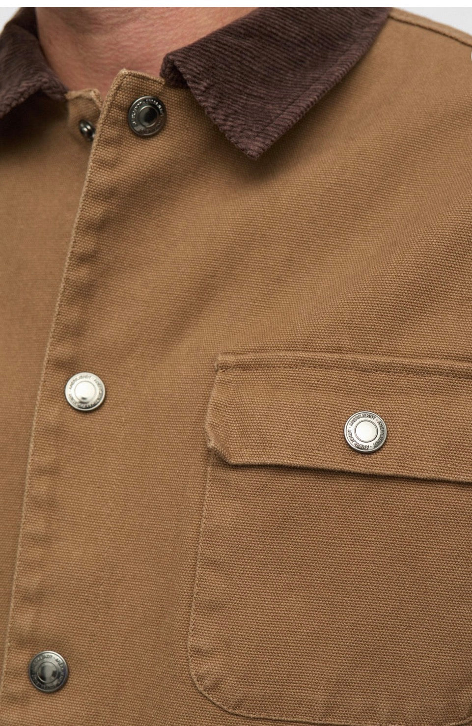 AKBASTIAN CANVAS WASHED JACKET ANERKJENDT