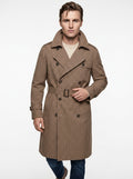 AG TREND TRENCH COLORE QUADRI IN COTONE CON FODERA IN VISCOSA MADE IN ITALY