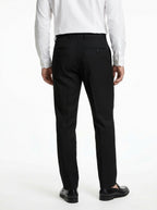 PERFECTION PANTALONE DOPPIA PENCE COLORE NAVY MADE IN ITALY