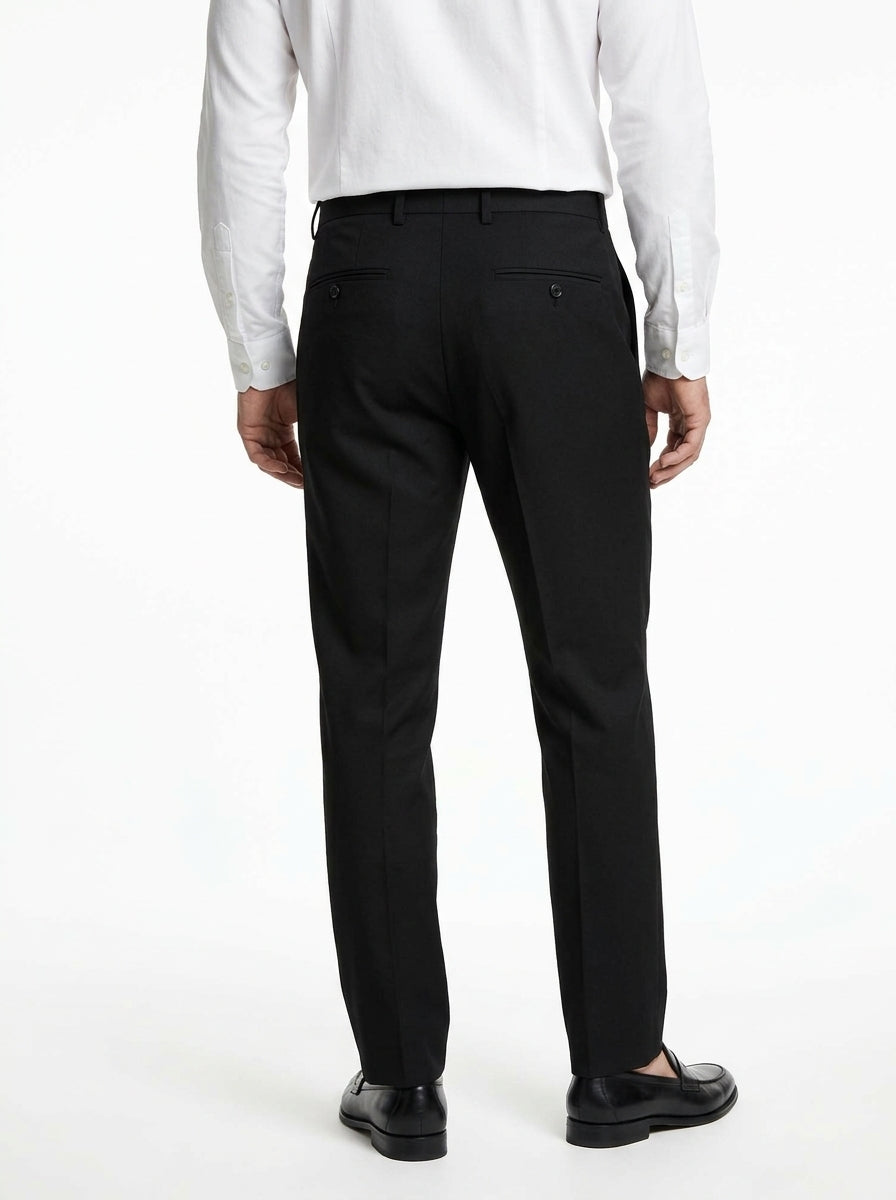 PERFECTION PANTALONE DOPPIA PENCE COLORE NAVY MADE IN ITALY