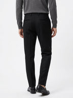PERFECTION PANTALONE DOPPIA PENCE COLORE GRIGIO SCURO MADE IN ITALY