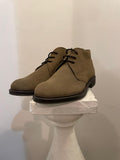 AG TREND Stringata middle in camoscio con fondo in gomma SH36