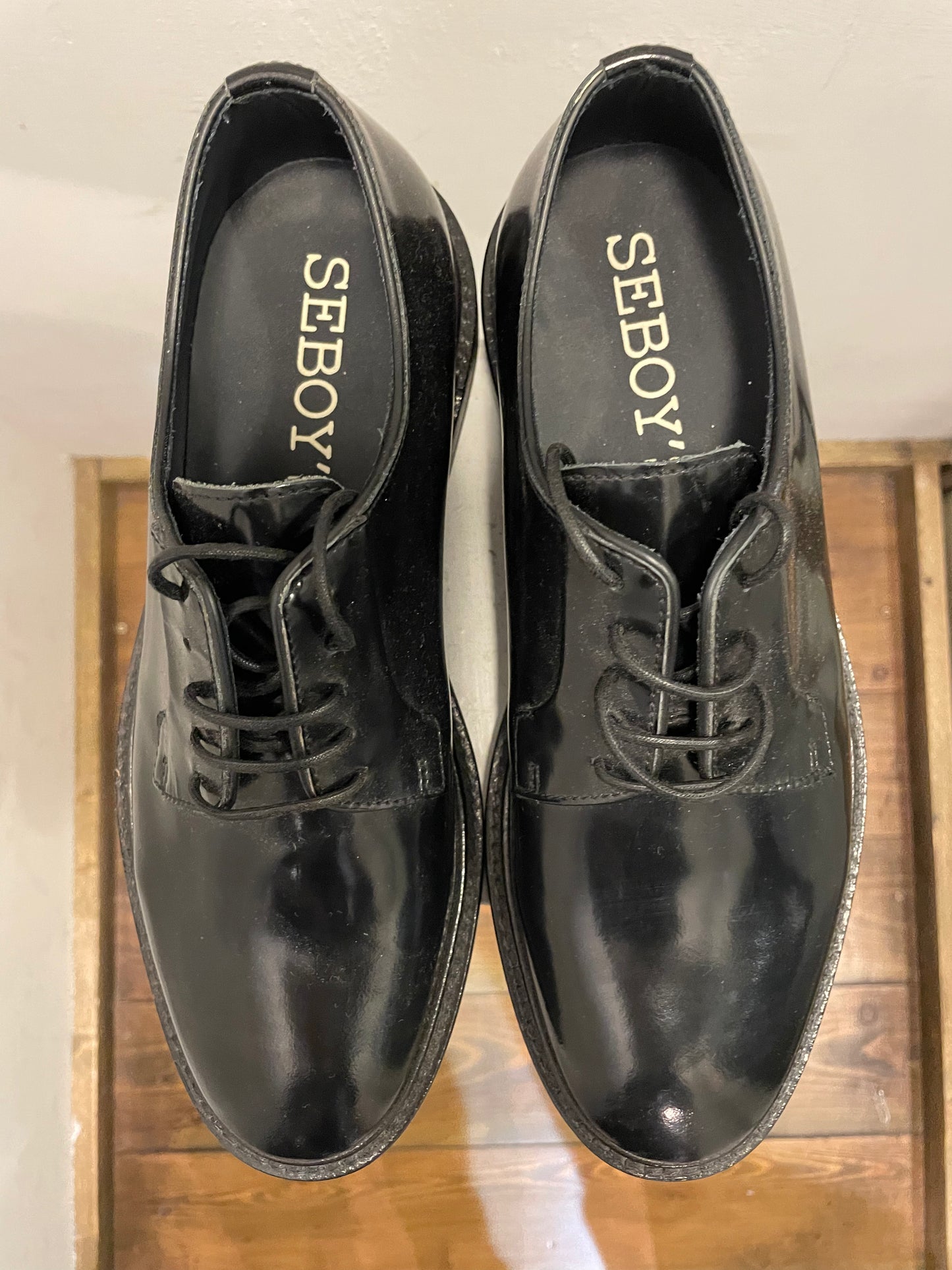 Seboy’s stringata abrasivato nero VB GILF NERO 3810
