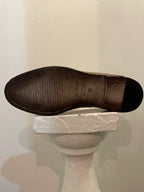 AG TREND Mocassino college camoscio fondo cuoio colore taupe SH 45