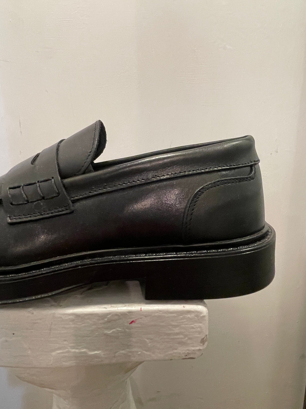 AG TREND Mocassino collegiale penny vitello nero SH57
