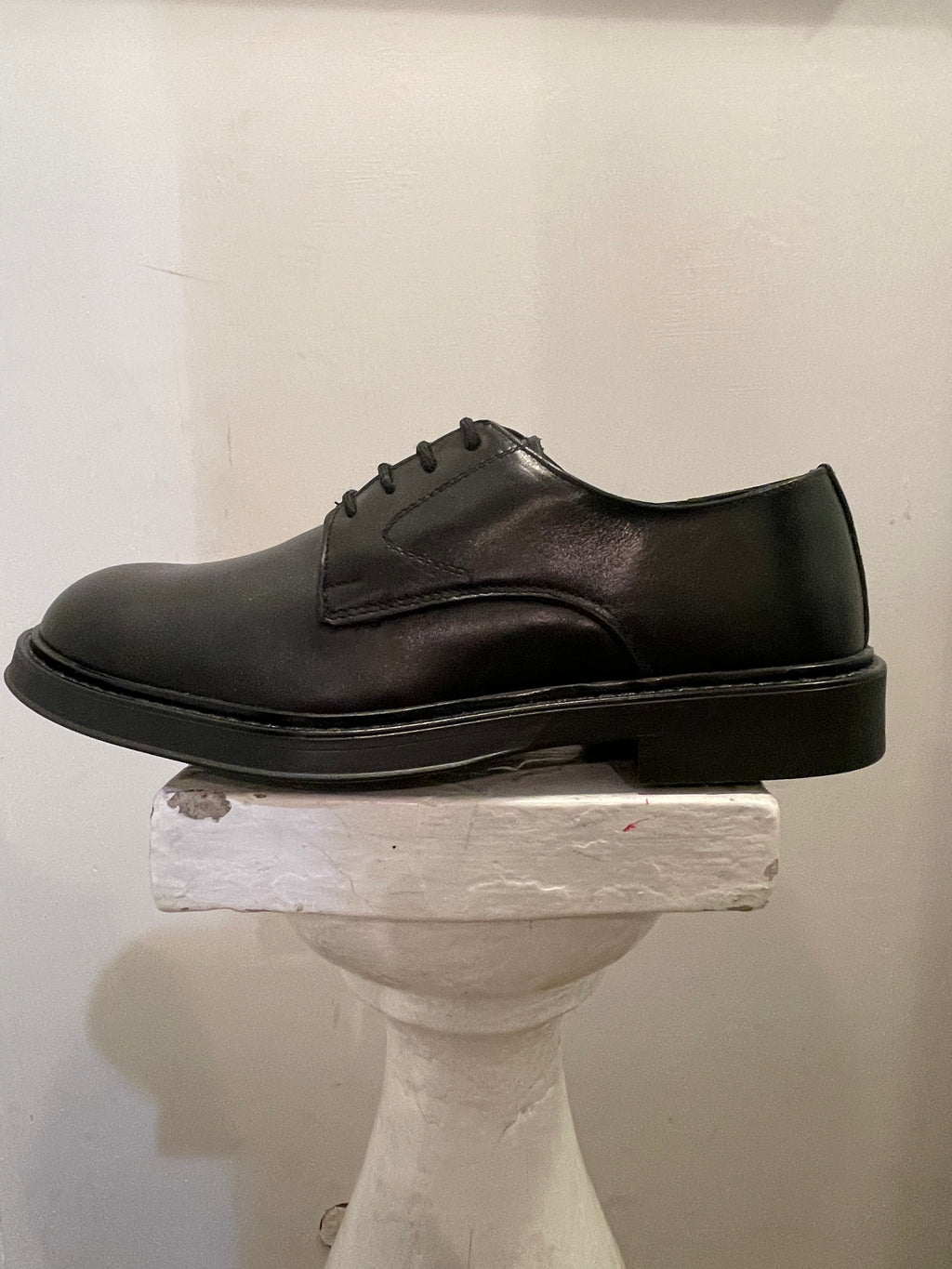 AG TREND Stringata derby vitello nero SH75