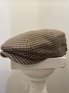 BRIXTON Coppola Brood Snap Cap Colore Quadri Sand