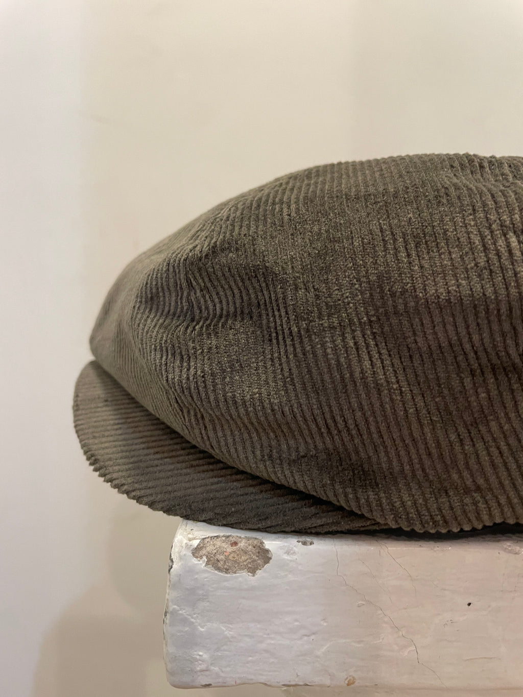 BRIXTON Coppola Modello Brood Snap Cap Velvet Colore Moss