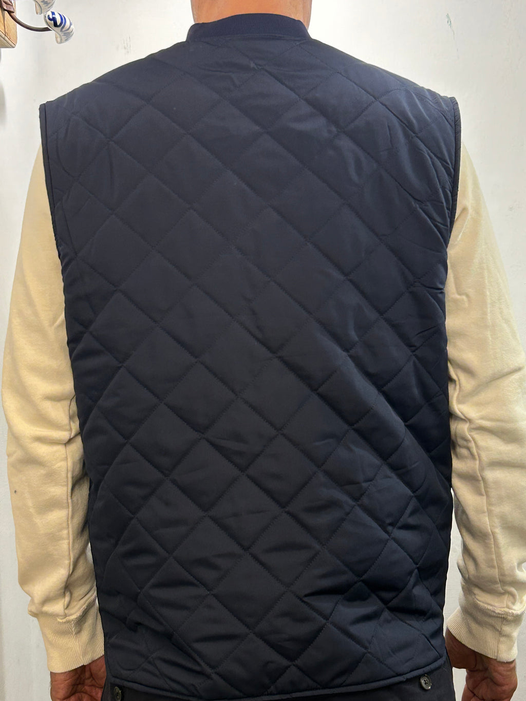 SEADOG CHARLES GILET PANNO TRAPUNTA REVERSIBILE COLORE BLUE MADE IN ITALY
