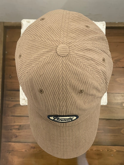 BRIXTON Cappello Con Visiera Parsons LP Cap Beige Corduroy