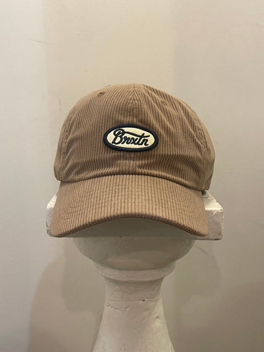 BRIXTON Cappello Con Visiera Parsons LP Cap Beige Corduroy