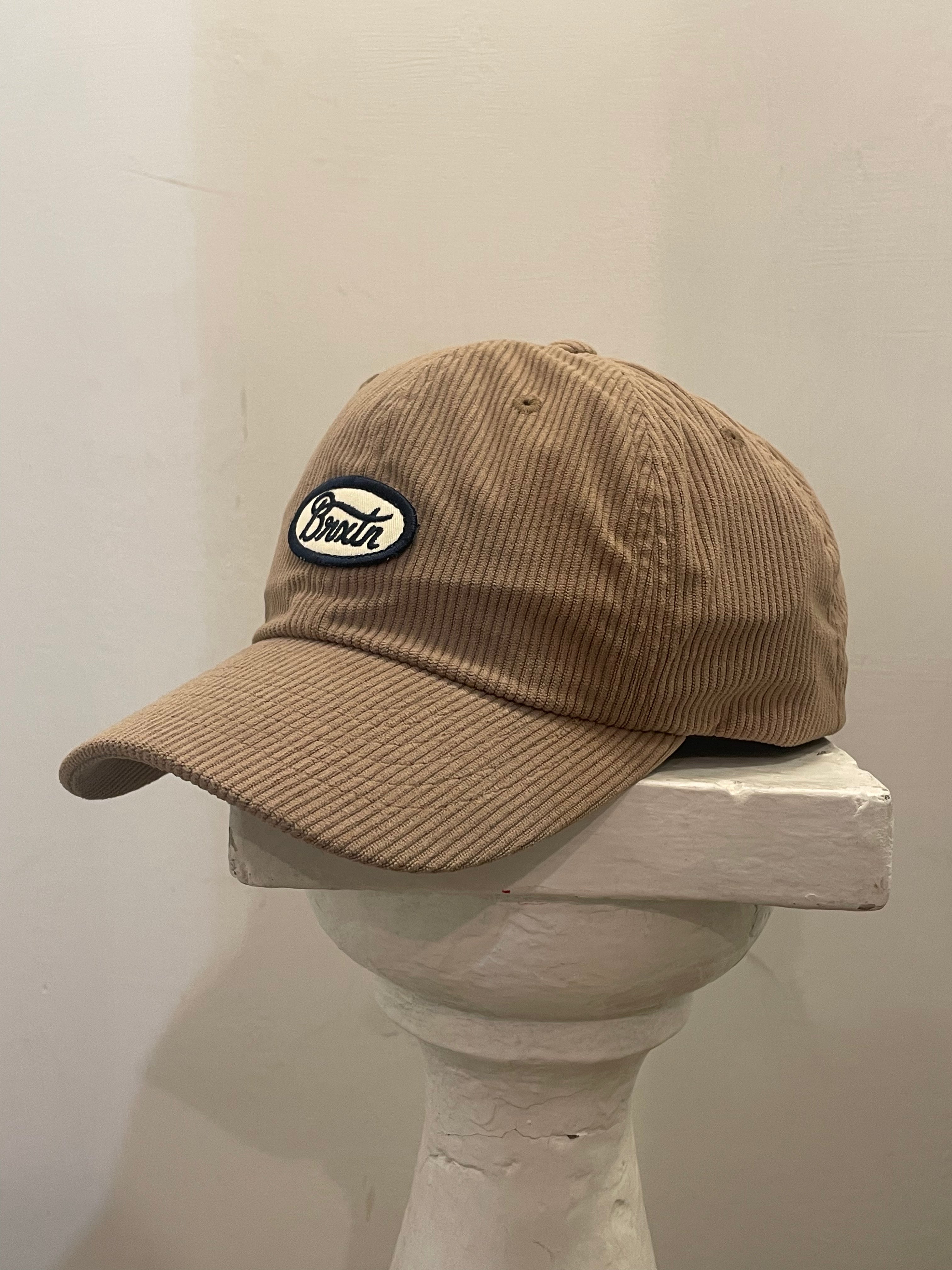 BRIXTON Cappello Con Visiera Parsons LP Cap Beige Corduroy