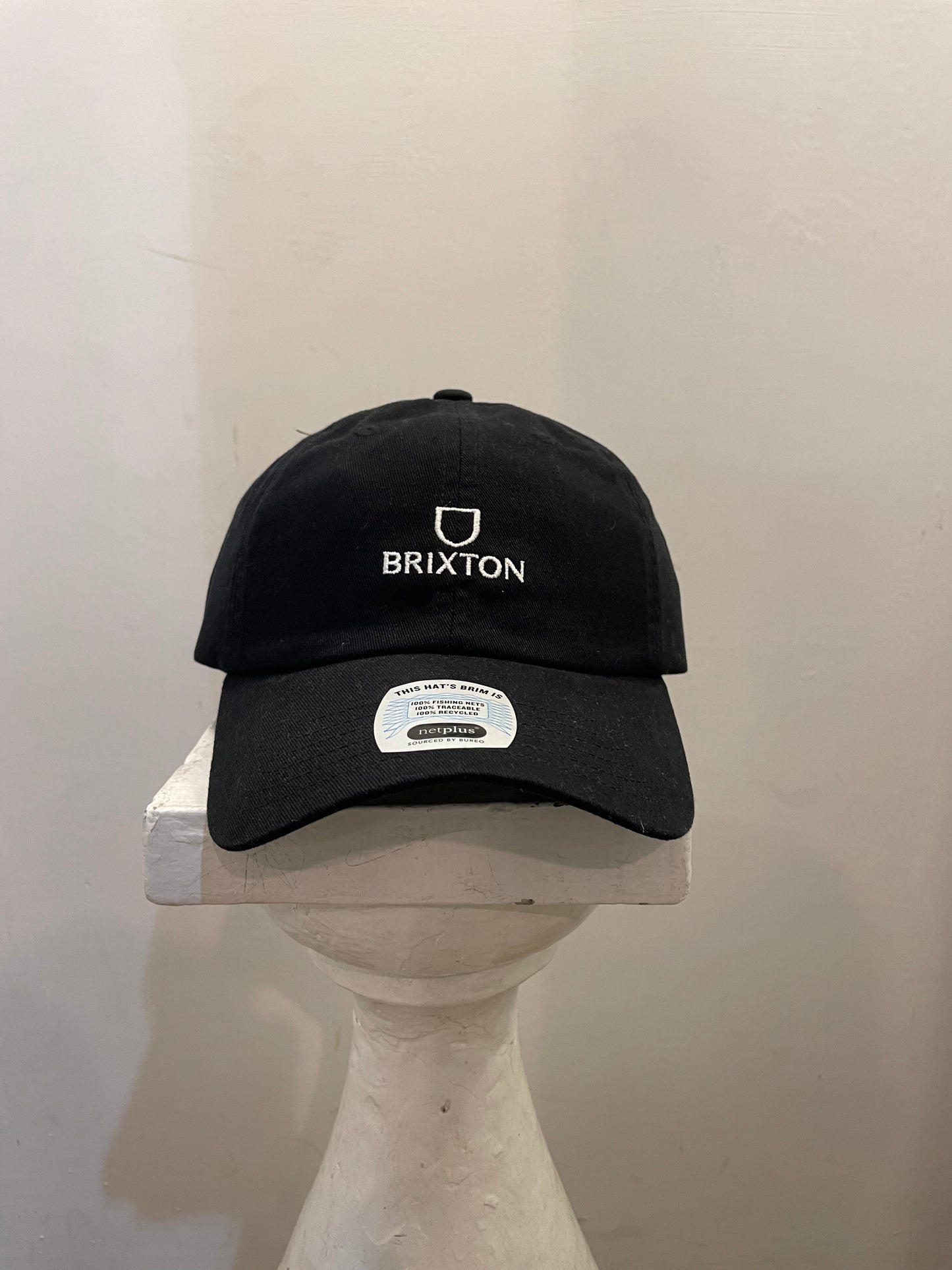 BRIXTON Cappello Con Visiera ALPHA NP LP ADJ Black/White