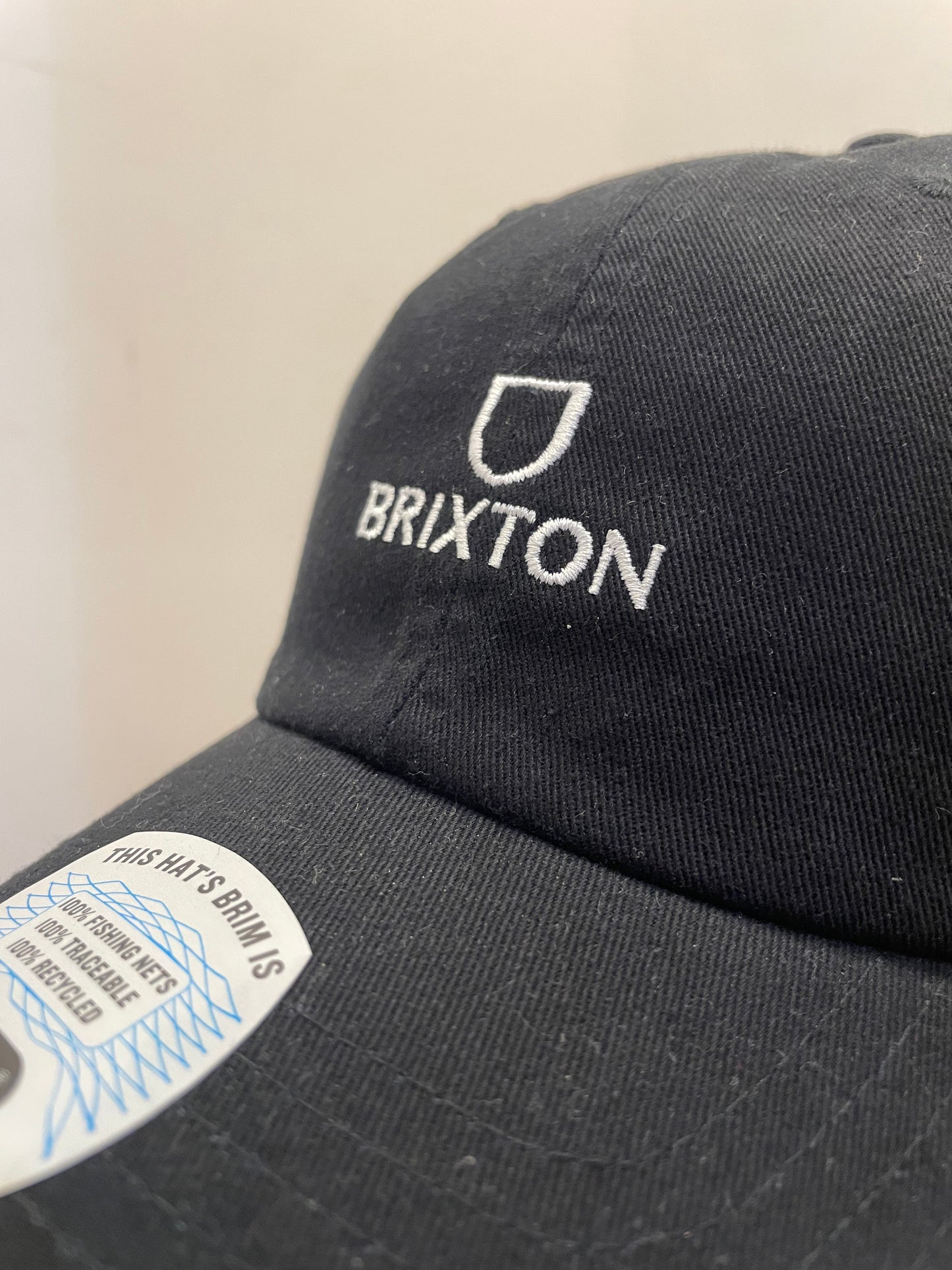 BRIXTON Cappello Con Visiera ALPHA NP LP ADJ Black/White