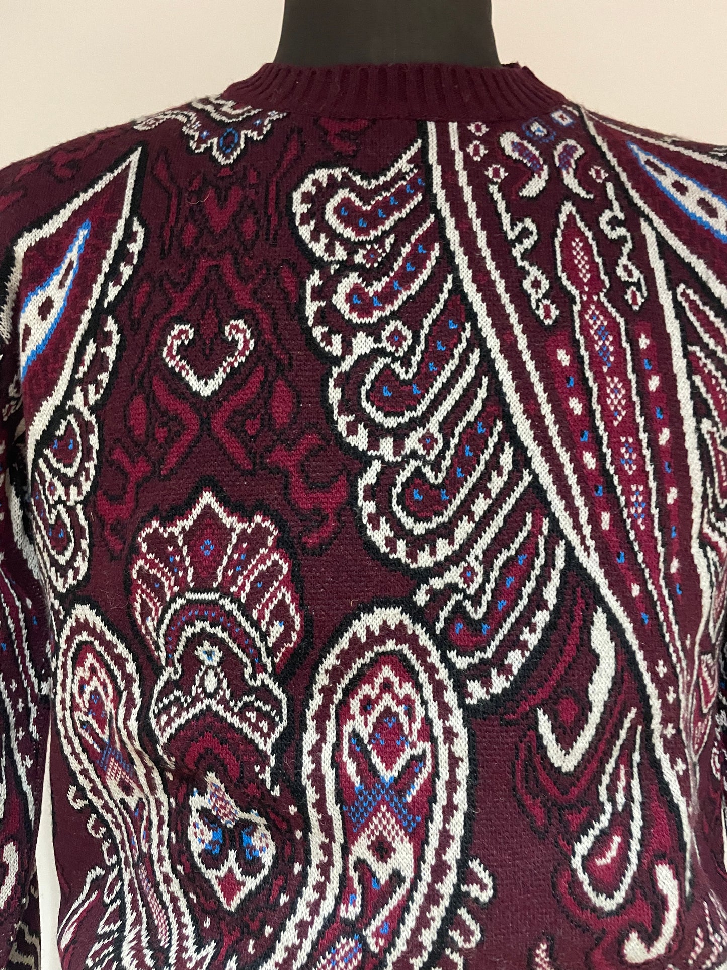 IN THE BOX Maglia Paisley Bordeaux