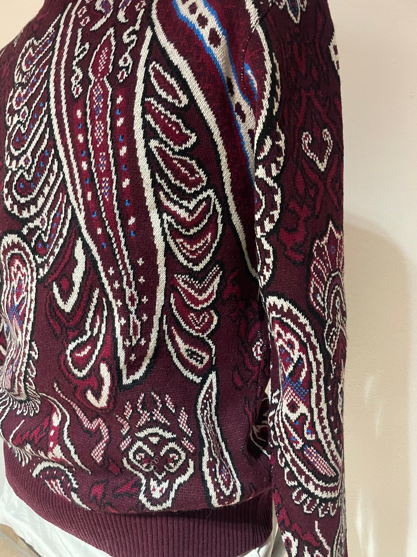 IN THE BOX Maglia Paisley Bordeaux