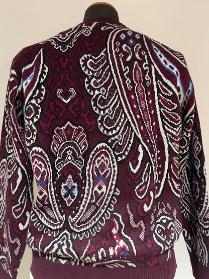 IN THE BOX Maglia Paisley Bordeaux