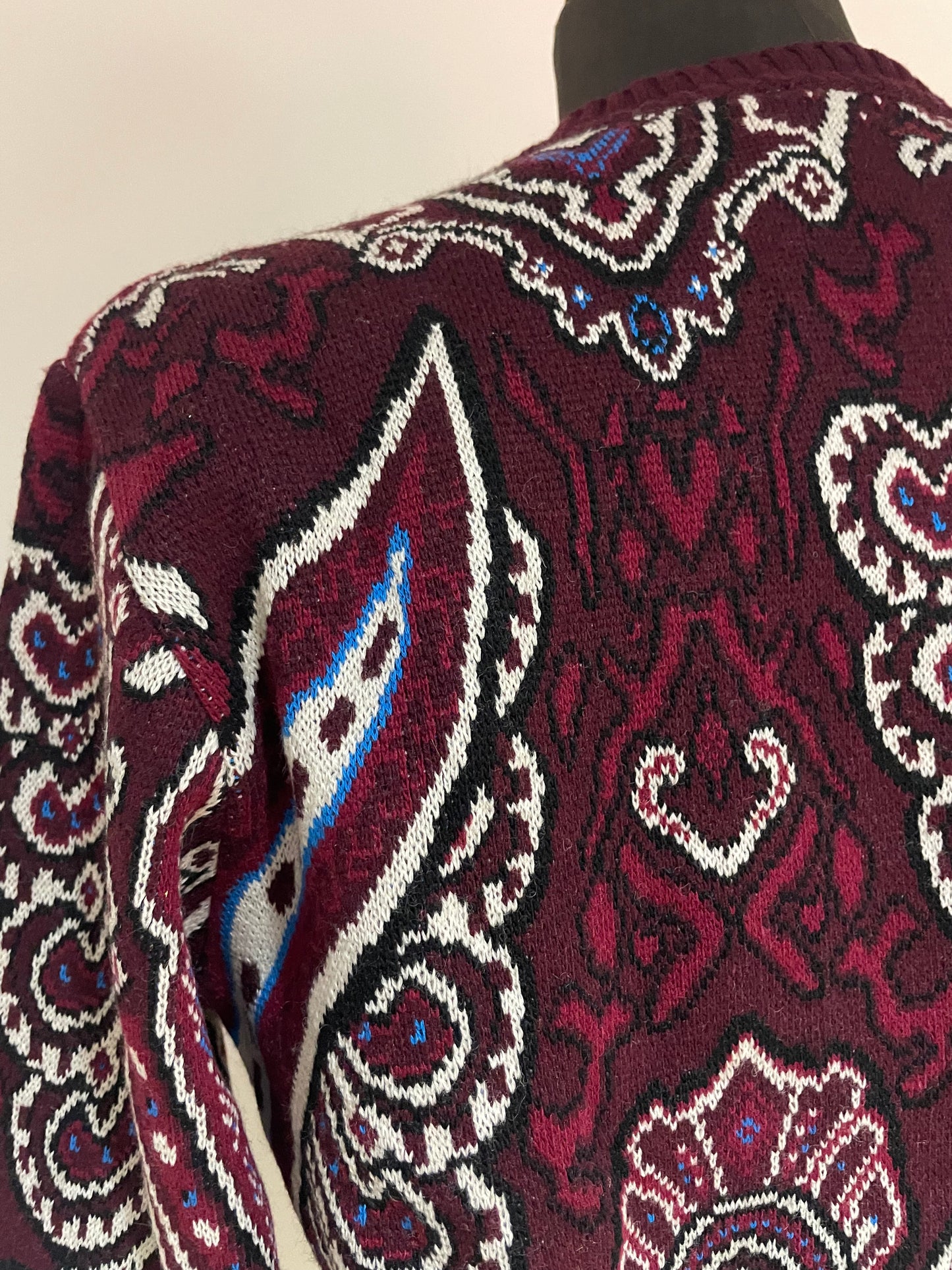 IN THE BOX Maglia Paisley Bordeaux