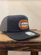 BRIXTON Cappello Con Visiera Keaton MP Truker Black/Black