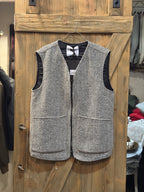 GILET FRONT STREET 8 REVERSIBILE LISCA CON TRAPUNTA INTERNA 30284