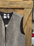 GILET FRONT STREET 8 REVERSIBILE LISCA CON TRAPUNTA INTERNA 30284