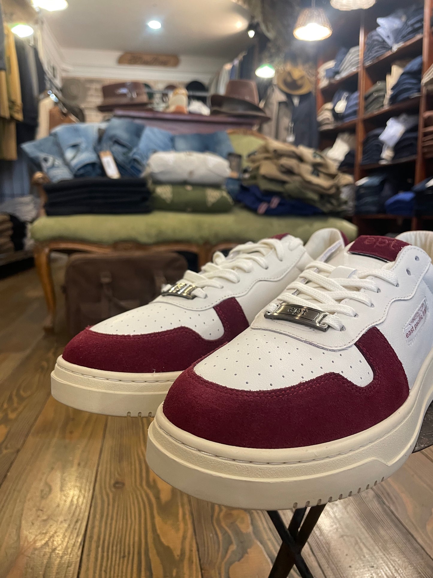 Ept East Pacific Trade Court Burgundy - Scarpe