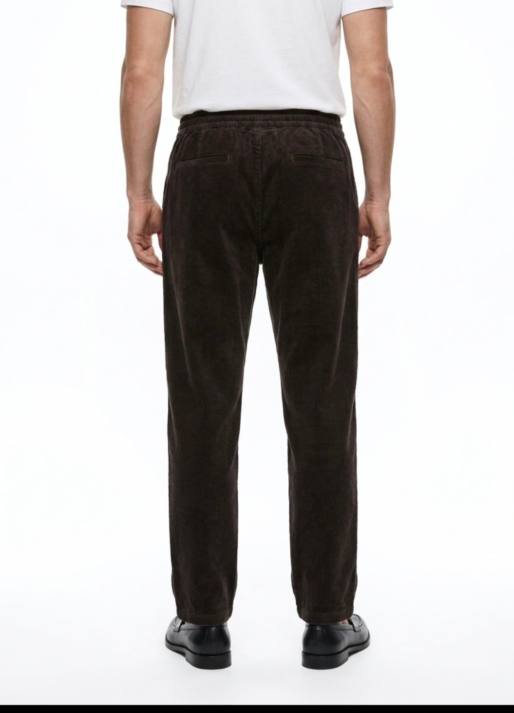 PANTALONI IN VELLUTO IN THE BOX COLOR MARRONE