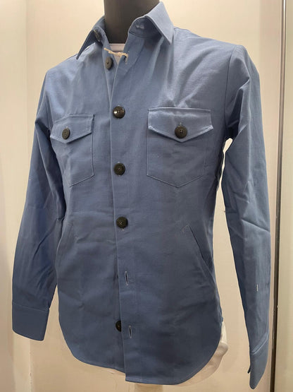 GIACCA CAMICIA GMF COLOR AZZURRO CHIARO SG374