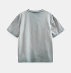 T-SHIRT ANERKJENDT AKVILLADS WASHED TEE LIGHT BLUE