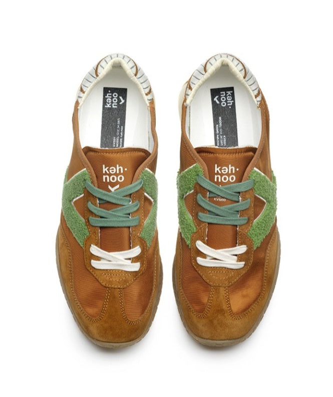 SCARPE KEH-NOO KM 9777 OCRA/GREEN