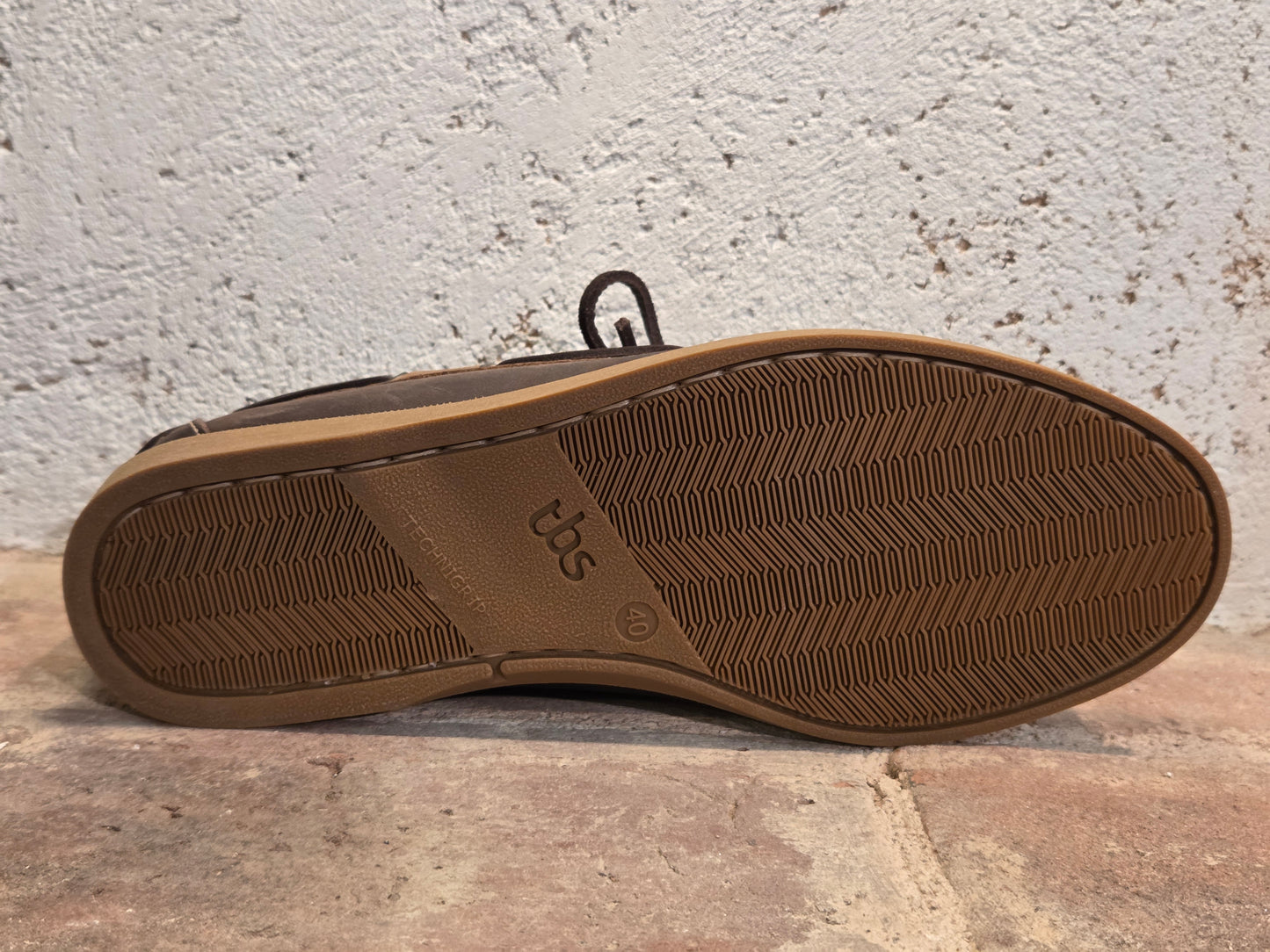 SCARPE TBS PHENIS STRINGATE E87A5 MARRON+TAN+MIEL