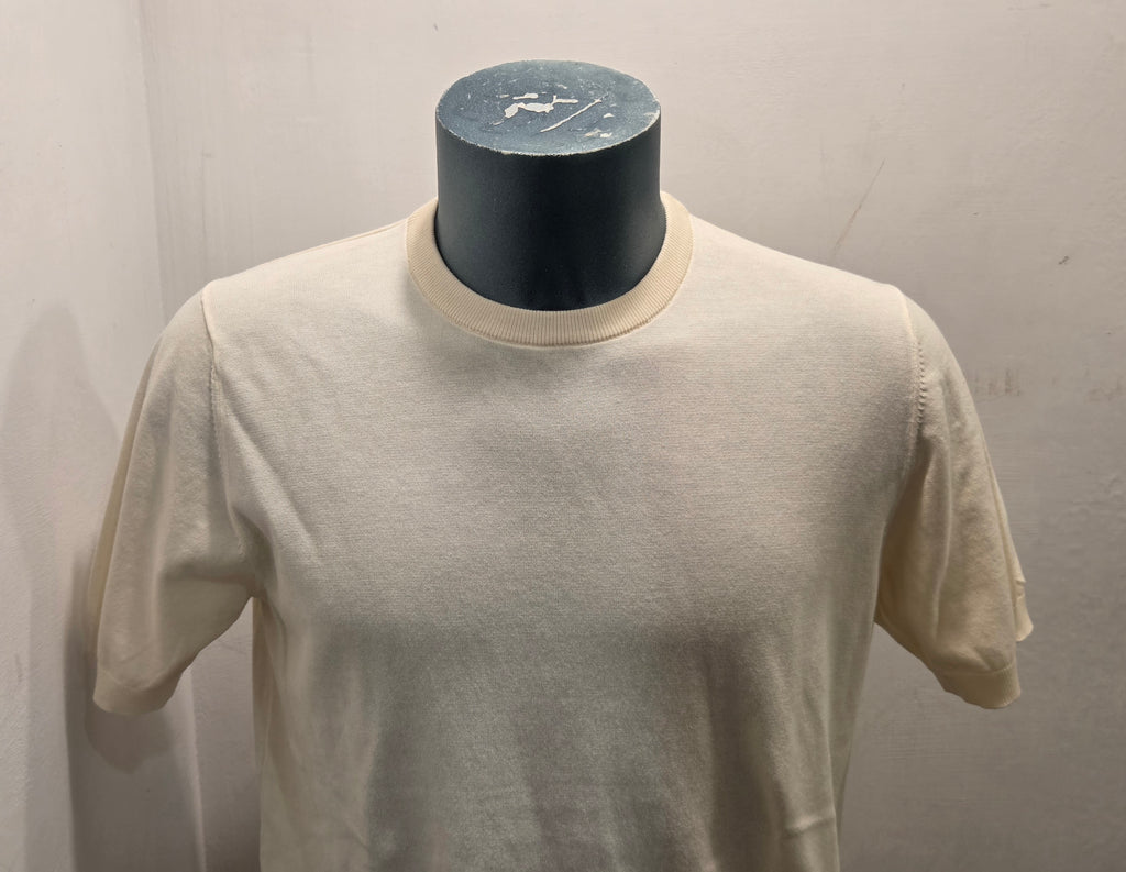 SEADOG MAGLIA FILO COTONE DAMASCO COLOR BURRO
