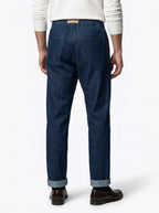 PANTALONI WHITE SAND SU67 VESTIBILITÀ JAPAN FONDO 21 COLOR DENIM SCURO