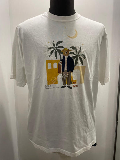 T SHIRT IN THE BOX MR. BOX MOROCCO BIANCA SS250001