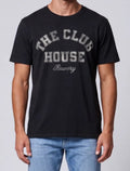 T-SHIRT BOWERY NYC MODELLO THE CLUB HOUSE COLORE PIRATE BLACK