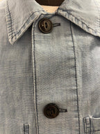 GIACCA IN THE BOX WORK DENIM COLOR BLU DENIM SS250034