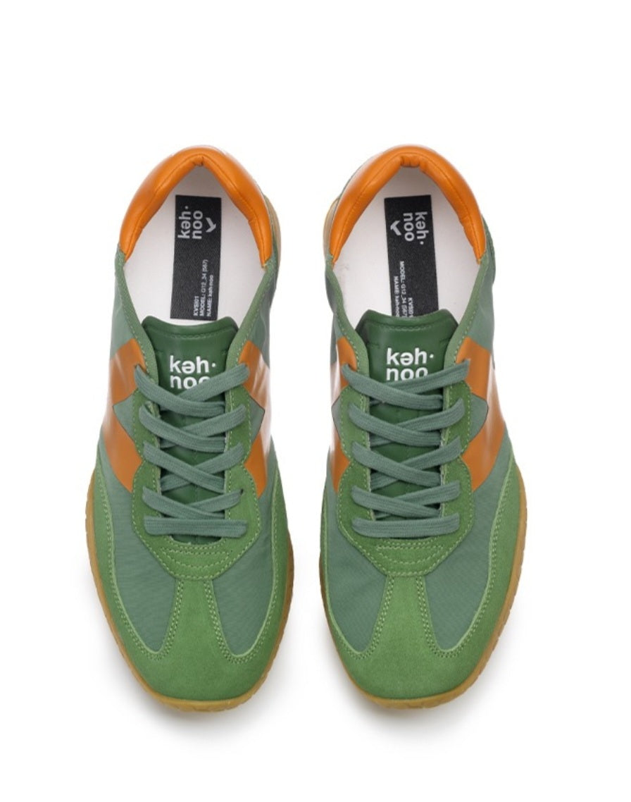 KEH-NOO SCARPE KM 9753 GREEN/ORANGE